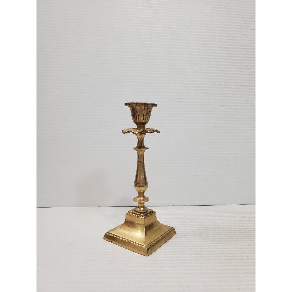 vintage Brass candle stick, brass centerpiece, vintage brass, candlestick,